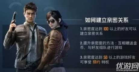 和平精英亲密关系怎么挂