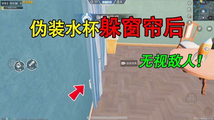 和平精英亭子挂窗帘怎么挂