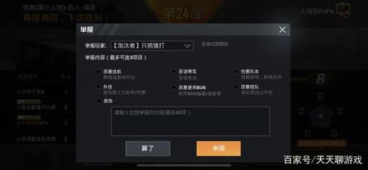 和平精英怎么开挂不被举报（和平精英举报外挂的流程是什么？）