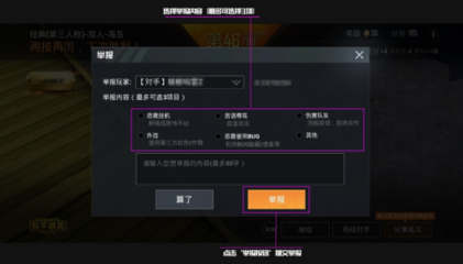 和平精英挂多怎么举报有用