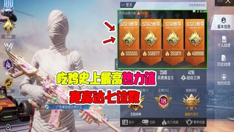 和平精英名片怎么挂对象好听