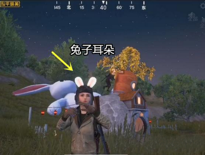 和平精英兔子玩偶墙壁怎么挂