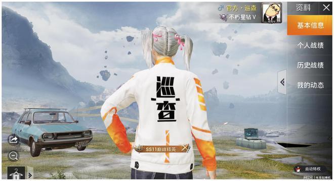 和平精英挂主页小符号怎么设置