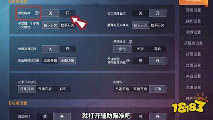 和平精英开辅助瞄准怎么样