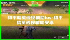 和平精英开挂工具怎么下载免封号（和平精英开挂工具的使用体验）