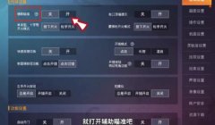 和平精英开枪辅助键怎么设置（和平精英辅助瞄准的设置步骤）
