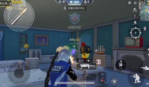 和平精英怎么枪挂墙（和平精英躲猫猫怎么上房顶）