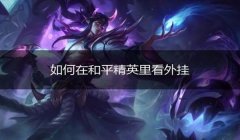 和平精英开挂怎么开不封号了（和平精英外挂检测原理）